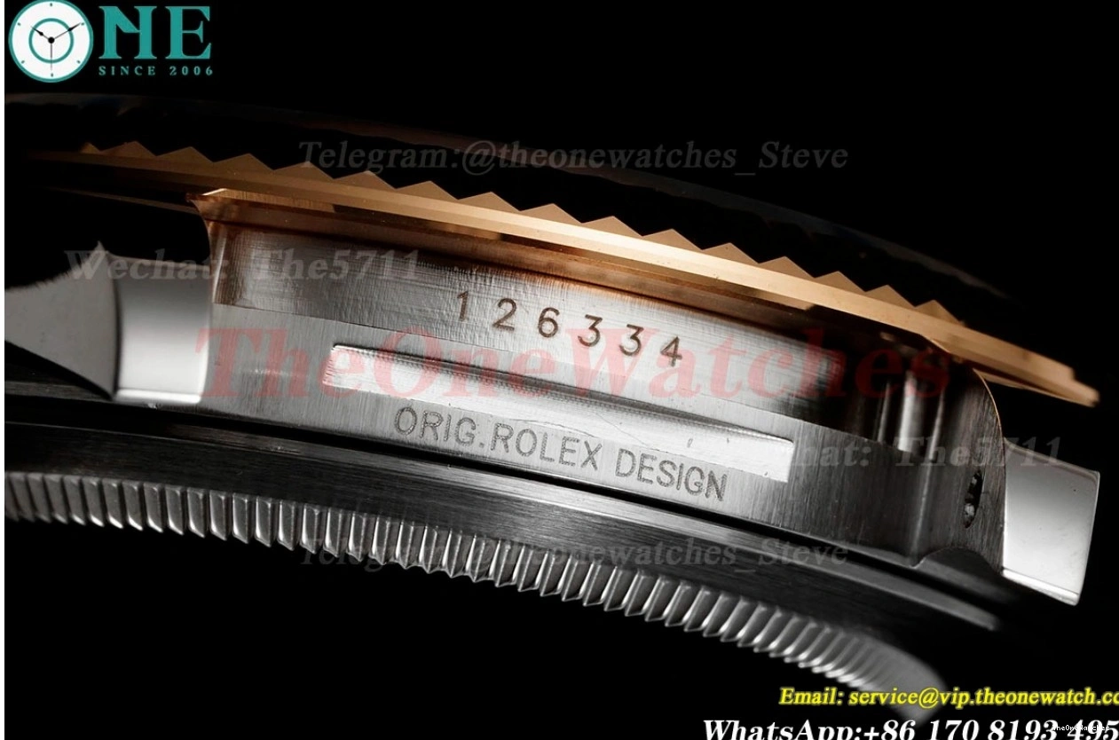 EWEF 41mm Datejust RG Dia Jub A3235 SS 126331 Brown 1224